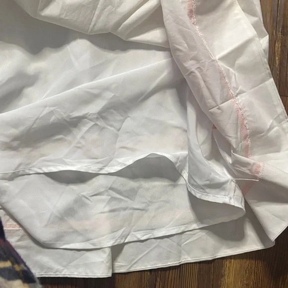 J. Crew White One-Shoulder Dress with Bold Stripes Size 6 NWT - Picture 7 of 8